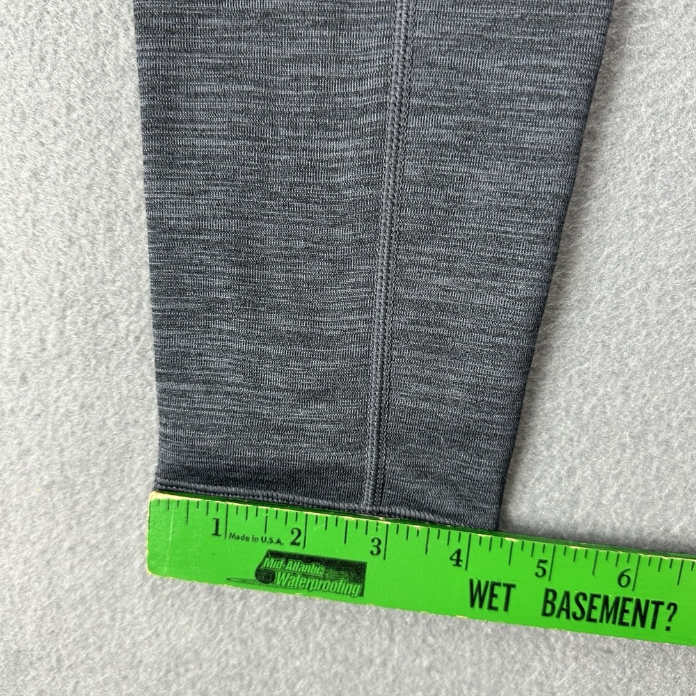 Title Nine Crash Polartec Fleece Lined Tights Heathered Grey Gorpcore Granola SM - Picture 9 of 11